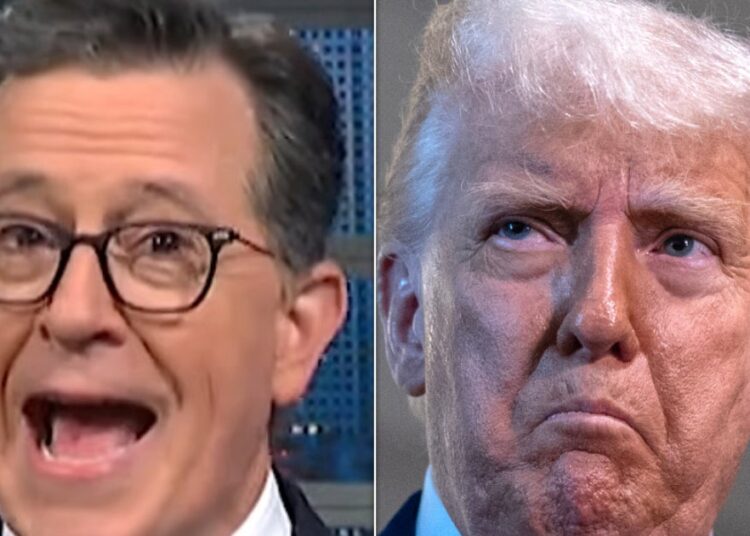 Stephen Colbert revela o que Trump fez de 'tesão' dos americanos para