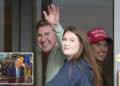 Todd Chrisley sorri no primeiro passeio público desde que Trump perdão