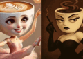 Ballerina Cappuccina e Espressona Signora