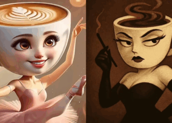 Ballerina Cappuccina e Espressona Signora