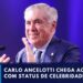 Carlo Ancelotti chega ao Brasil com status de celebridade | Jornal da Noite