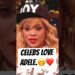 Adele receives compliments from famous singers! ❤️🔥#shorts