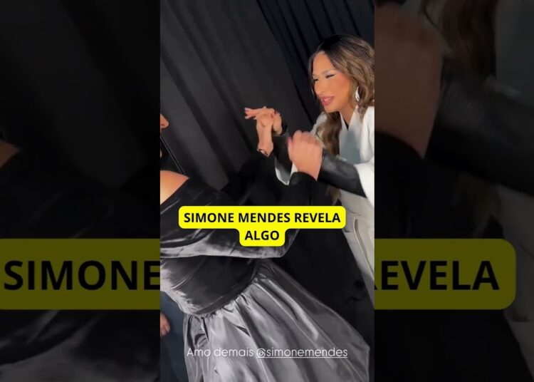 Graciele Lacerda Encontra Simone Mendes no Show do Mô😊Famosos & Notícias🌟📲#shorts