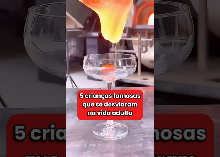 Cinco crianças famosas que se desviaram na vida adulta.