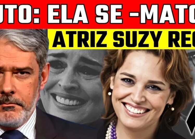 ELA SE  MAT0U! SUZY REGO, APÓS FORTES DORES, INFELIZMENTE   M0RRE QUERIDA ATRIZ  LINDA