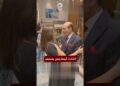 محمد صبحي يحتضن ريهام عبدالغفور في احتفال المركز القومي لحقوق الإنسان