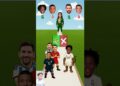 Who wins_⚡️ Ronaldo🐐 vs Neymar Jr😍 vs Mbappé🐢 vs IShowSpeed👑 – Georgina Asks_🥰 #trending #shorts