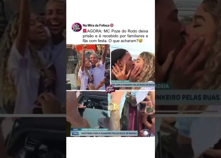 MC POZE COMEMORA LIBERDADE COM ESPOSA😱🚨#mcpoze #fofoca #noticias #brasil #famosos #oruan