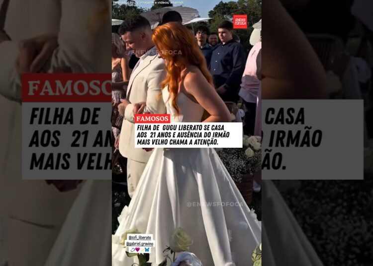 casamento da filha de Gugu Liberato. #news #famosos #fofocas #shortsviral