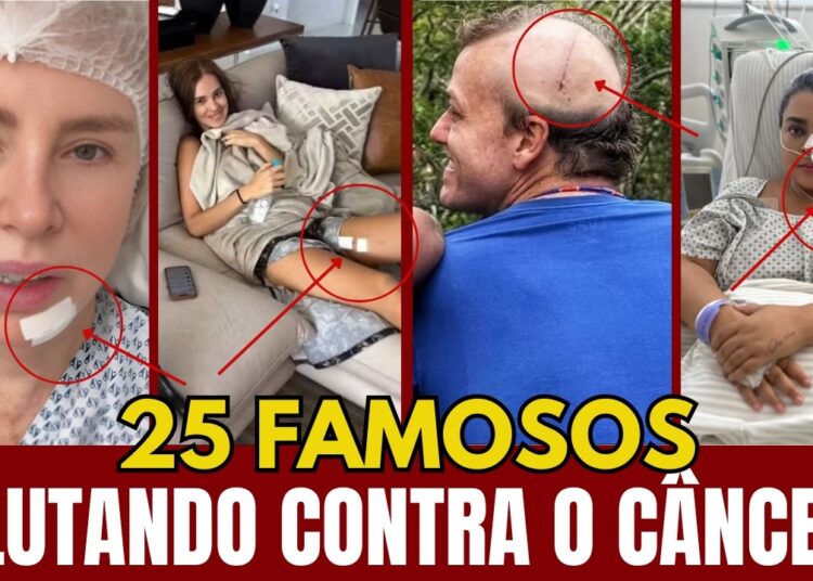 25 CELEBRIDADES, ATORES E FAMOSOS QUE ESTÃO LUTANDO CONTRA CANCΞR (ORE POR ELES)
