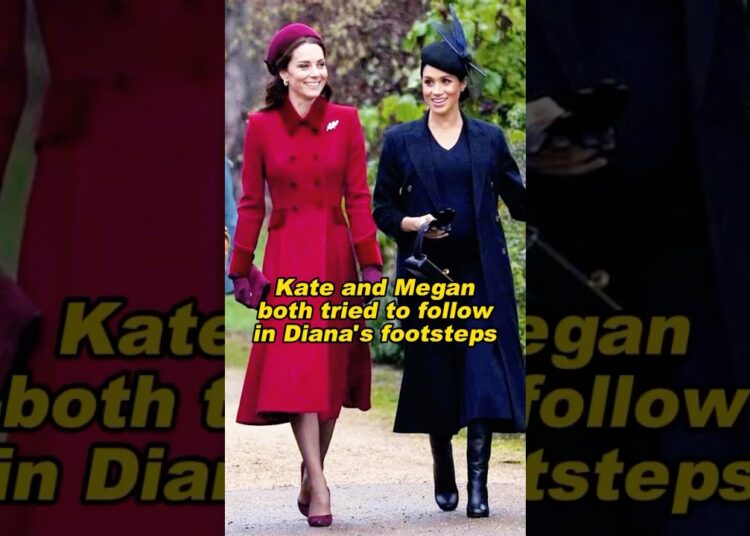 Kate and Megan both tried to follow in Diana’s footsteps #Kate #Megan #Diana #royal #subscribe