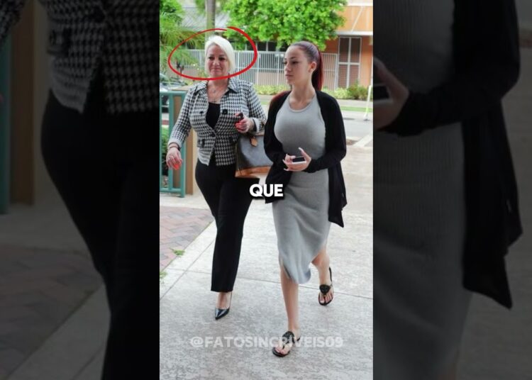 Bhad Bhabie deixa sua guarda-costas tocar suas pernas!#curiosidades #noticias #brazil