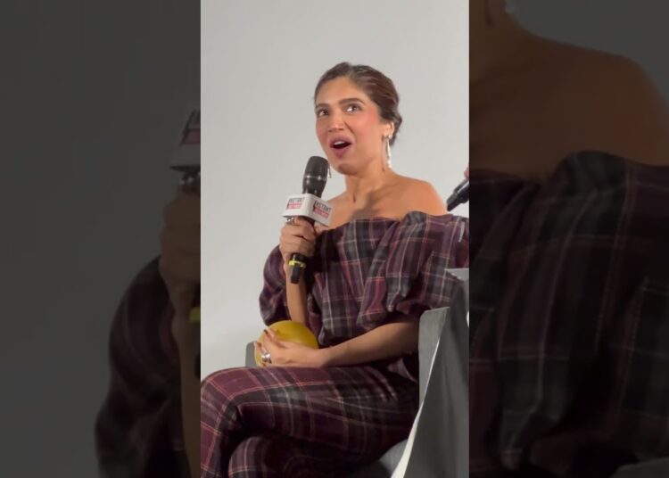Bhumi Pednekar The royals Netflix Promotion #Theroyals#netflix#bollywood#trending#viralvideo#south