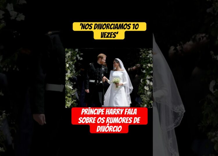 #principeharry  fala sobre rumores envolvendo #meghanmarkle: ‘Nos divorciamos 10 vezes’ #realeza