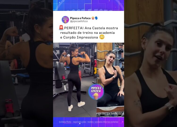 Ana Castela Mostra seu Treino na Academia 😍 #anacastela #fofocas