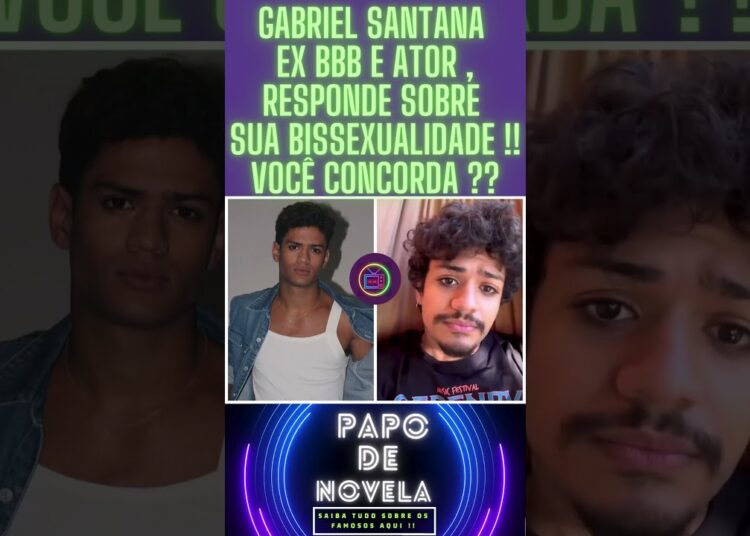 Gabriel Santana Ex BBB tem fala polêmica e viraliza !! #shorts #short #famosos #fofoca #realitytv