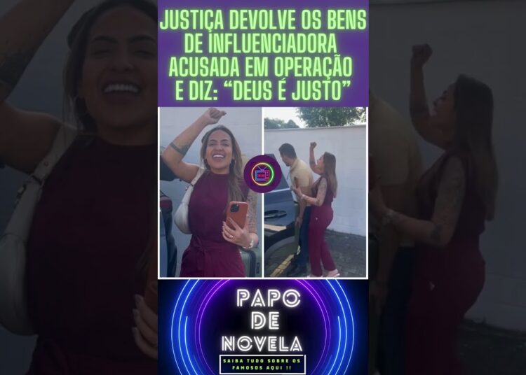 Influencer tem bens devolvido pela justiça e tem reação surpreendente !! #shorts #short #shortvideo