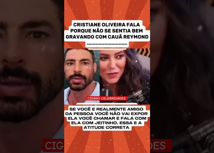 PAOLA OLIVEIRA FALA PORQUE NÃO SE SENTIA BEM GRAVANDO COM CAUÂ REYMOND #celebridades #vlog #SHORTS