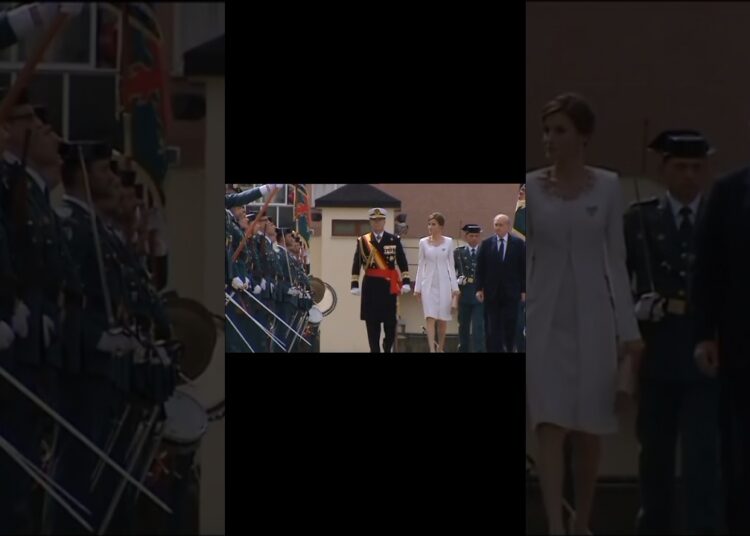 🌀soldiers respect queen Letizia❤️ queen Letizia of Spain#queenletizia#royal#respect