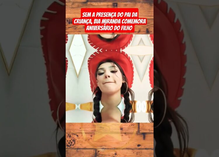 Bia Miranda comemora primeiro aniversário do filho #famosos #fofocas #celebridades