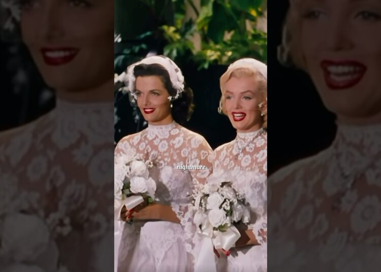 He fell for Marilyn Monroe so he gave her the BEST outfits! #marilynmonroe #oldhollywood #bridal