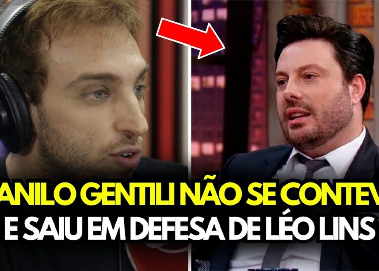 DANILO GENTILI EXPLODE AO VIVO: “SE LEO LINS FOR PRESO, QUEM SERÁ O PRÓXIMO ALVO DA JUSTIÇA?”