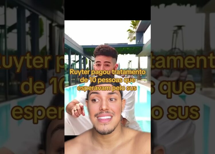 Ruyter pagou o tratamento #ruyter #ruytercortes #ruyterclips #fofoca #fofocas #fofocasdosfamosos