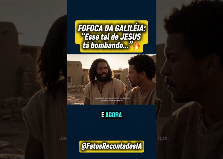 FOFOCAS DA GALILÉIA: Jesus bombando antes do Instagram 🤯