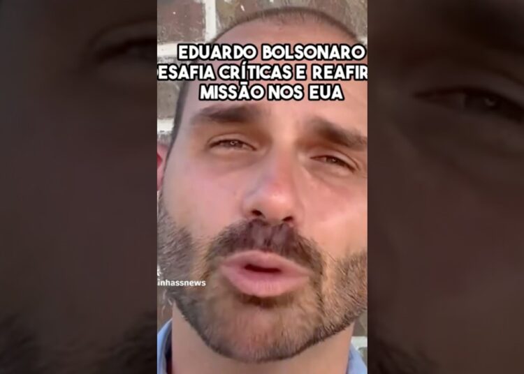 Eduardo Bolsonaro manda recado país o Brasil!!!#política #bolsonaro #fofocas #noticias