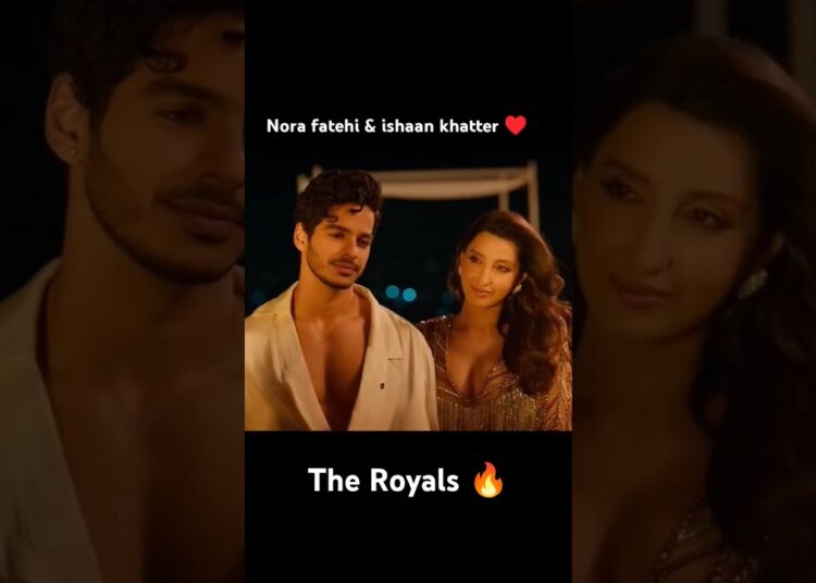 the Royals series 🔥#norafatehi #ishaankhatter #trending #viral #ytshorts #dancemusic #bollywood