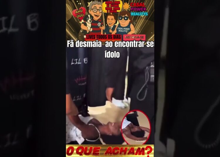 FÃ DESMAIA AO SEU ÍDOLO PESSOALMENTE #fofocas #casalpowerrealitys