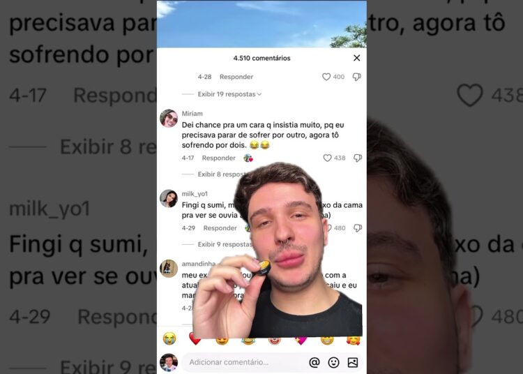 CONTA UMA FOFOCA DE EX, tem? 😂❤️ #react #fofoca #comentarios #ex