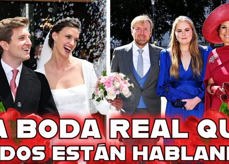 La Reina Máxima y la Princesa Amalia deslumbran en la boda real de 2024