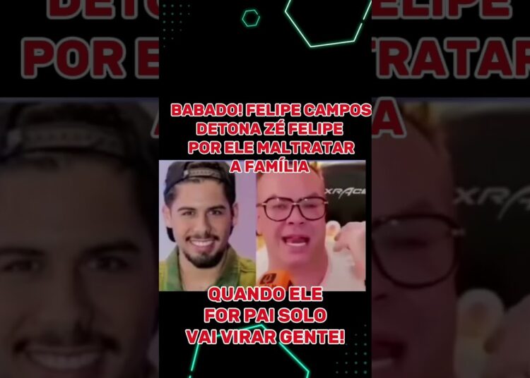 FELIPE CAMPOS DETONA ZÉ FELIPE #famosos #noticias #fofoca #virginiafonseca