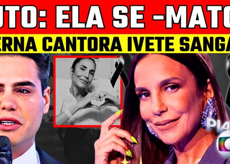 LUTO- CANTORA IVETE SANGALO, NOSSA ETERNA RAINHA DO CARNAVAL. M0RRE AMADA CANTORA Luh