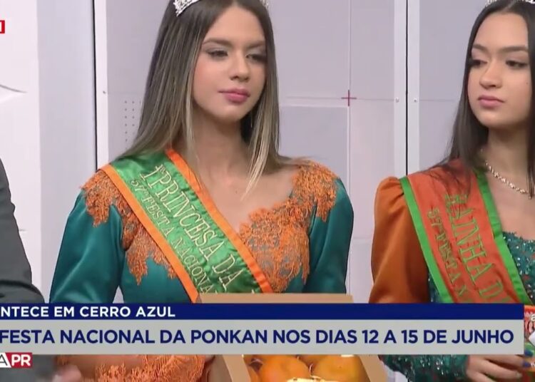 Autoridades e realeza da 57ª Festa Nacional da Ponkan participam ao vivo do Bora Paraná