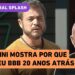 Dhomini no Power Couple prova por que ele venceu o BBB há mais de 20 anos, analisa Chico Barney