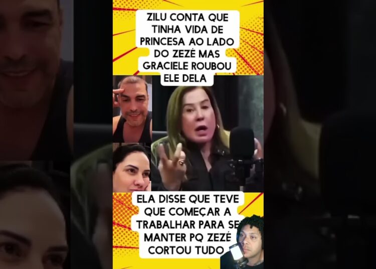 Zezé deixou zilu falida na sarjeta #fofoca #famosos #cantor #traição #shorts #noticias #casal