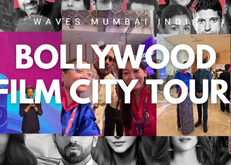 I MET BOLLYWOOD STARS | FILM CITY TOUR MUMBAI WITH BHUTANESE CELEBRITIES | WAVES INDIA