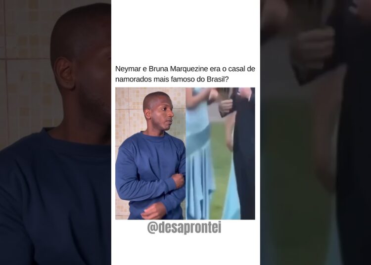 Esse foi o casal de namorados mais famoso do Brasil? #neymar #brunamarquezine #diadosnamorados