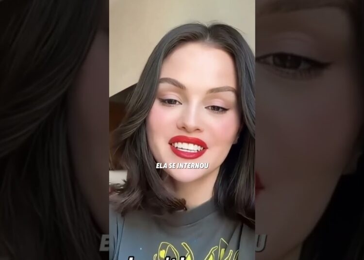 selena gomez com depressão