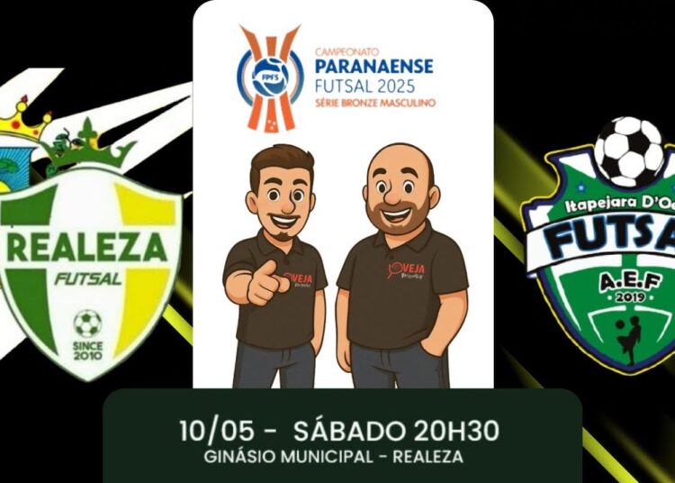 CHAVE BRONZE 2025 /⚫🟡 REALEZA X AEF ITAPEJARA ⚪🔵