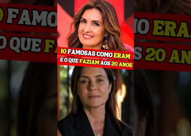 10 Famosas Brasileiras: Como Eram e o Que Faziam aos 20 Anos
