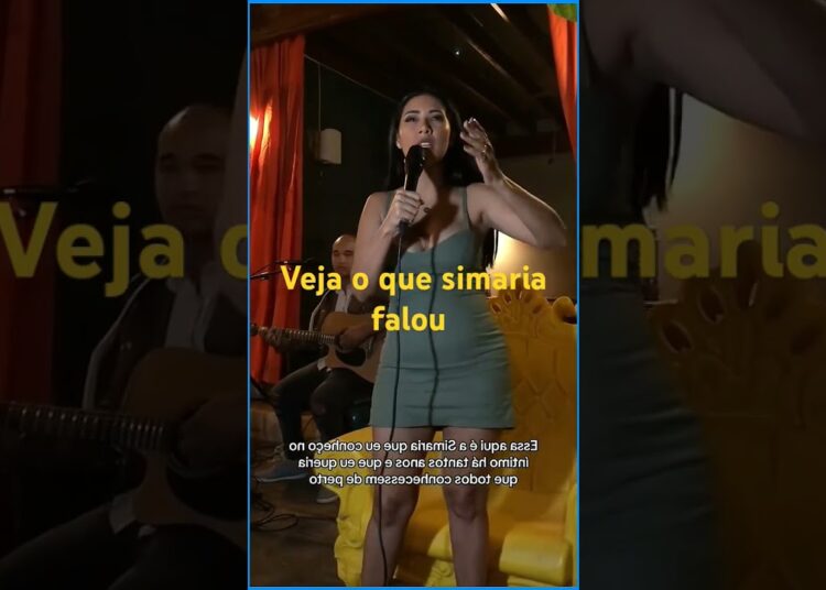 simaria está muito diferente veja o que ela falou #fofocas #noticias #cantora