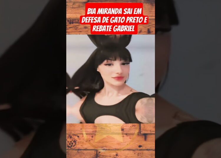 Bia Miranda rebateu Gabriel Roza #famosos #fofocas #biamiranda
