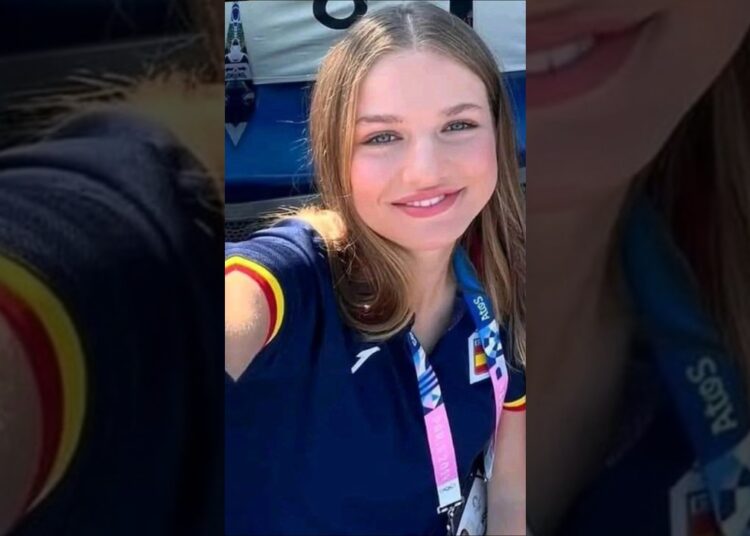 Princess Leonor & Infantasofia at Olympic 2024#trending #youtubeshorts #viral #shorts #yt