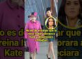No es de extrañar que la reina Isabel adorara a Kate y despreciara a Meghan. #celebrity