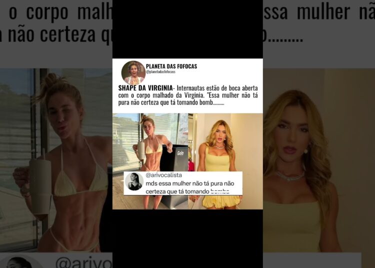 Shape de Virgínia Fonseca deixa internautas de Boca aberta #fofocas #fofocasdosfamosos #virginia