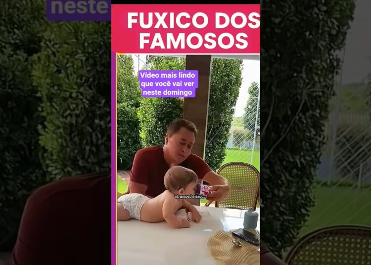 leonardo curtinho o seu neto José Leonardo que momento fofo #fofocas #vidioviral