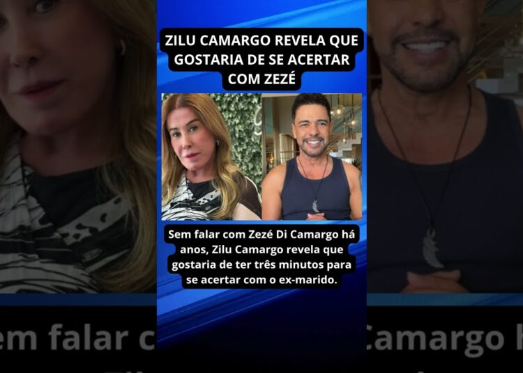 ZILU CAMARGO REVELA QUE GOSTARIA DE SE ACERTAR COM ZEZÉ  #noticiafamosos #noticias #fofoca